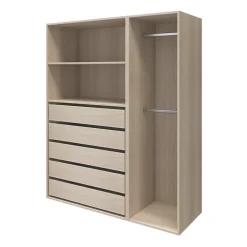 Caisson effet chêne GoodHome Atomia H. 187,5 x L. 50 x P. 58 cm