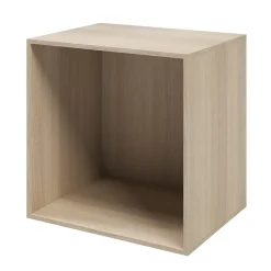 Caisson effet chêne GoodHome Atomia H. 75 x L. 75 x P. 58 cm