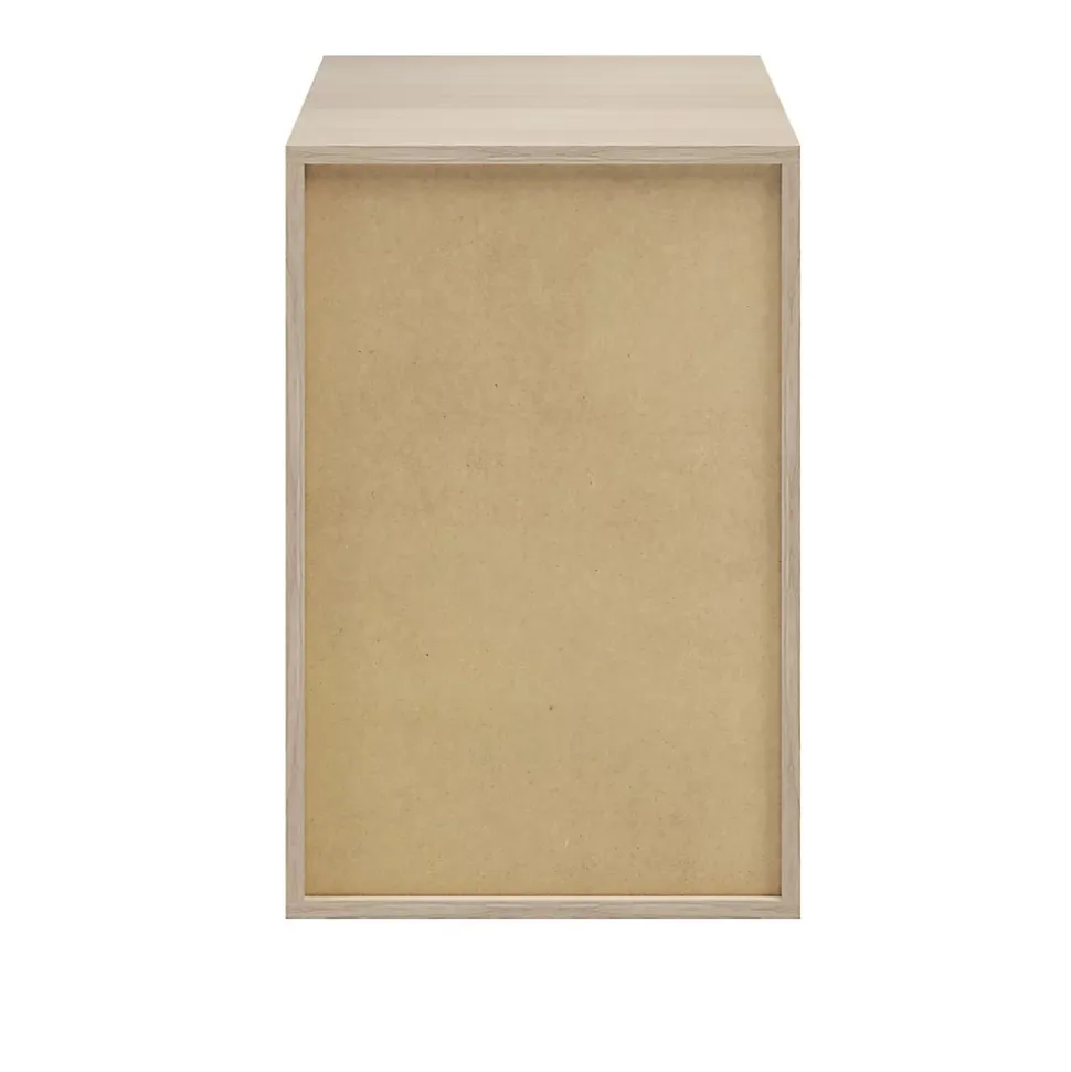 Caisson effet chêne GoodHome Atomia H. 75 x L. 50 x P. 58 cm