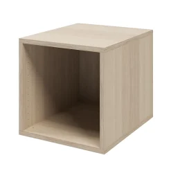 Caisson effet chêne GoodHome Atomia H. 37,5 x L. 37,5 x P. 45 cm