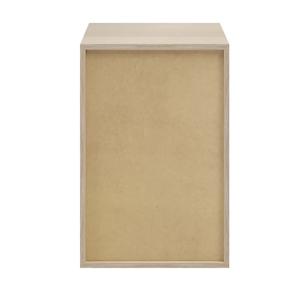 Caisson effet chêne GoodHome Atomia H. 75 x L. 50 x P. 45 cm