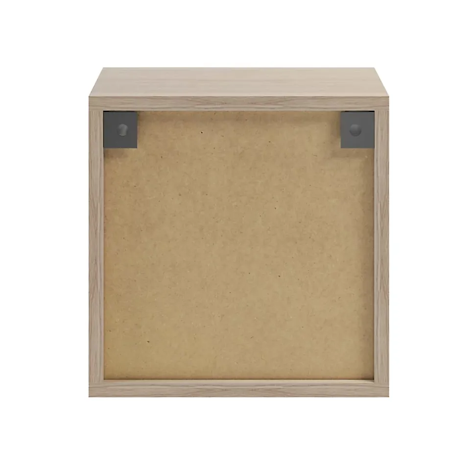 Caisson effet chêne GoodHome Atomia H. 37,5 x L. 37,5 x P. 20 cm