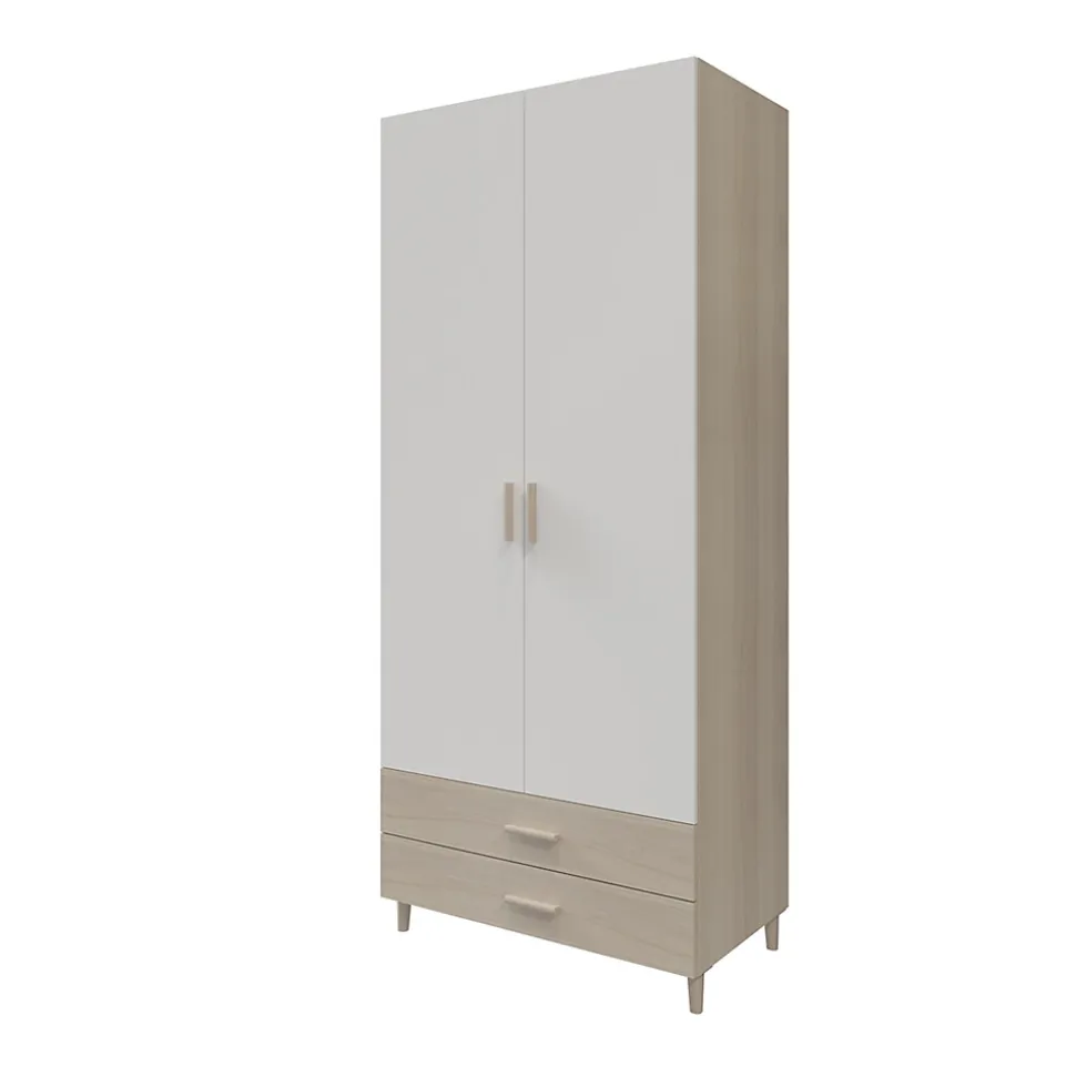 Caisson effet chêne GoodHome Atomia H. 225 x L. 100 x P. 58 cm