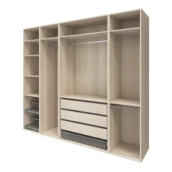 Caisson effet chêne GoodHome Atomia H. 225 x L. 100 x P. 58 cm