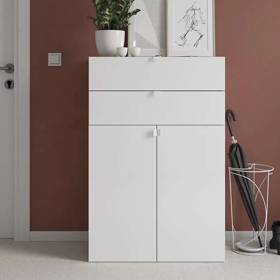 Caisson effet chêne GoodHome Atomia H. 112,5 x L. 75 x P. 35 cm