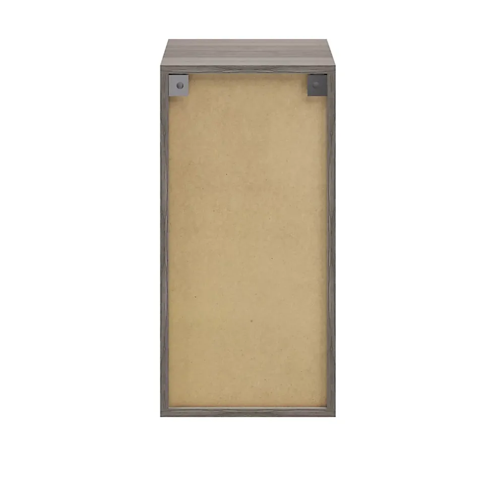Caisson effet chêne grisé GoodHome Atomia H. 75 x L. 37,5 x P. 35 cm