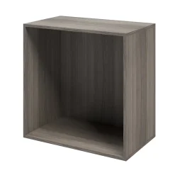 Caisson effet chêne grisé GoodHome Atomia H. 75 x L. 75 x P. 45 cm
