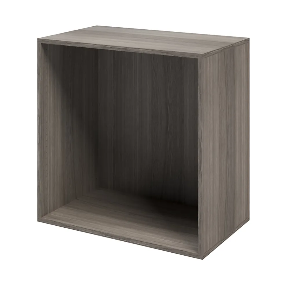 Caisson effet chêne grisé GoodHome Atomia H. 75 x L. 75 x P. 45 cm
