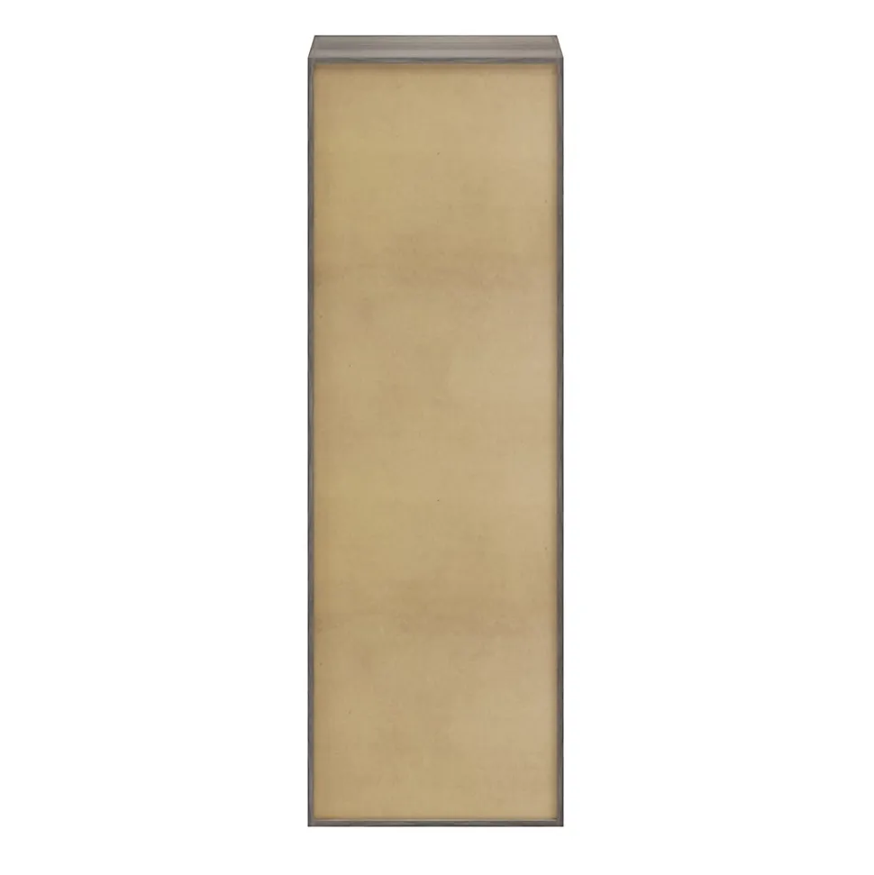 Caisson effet chêne grisé GoodHome Atomia H. 225 x L. 75 x P. 45 cm