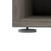 Caisson effet chêne grisé GoodHome Atomia H. 112,5 x L. 37,5 x P. 45 cm