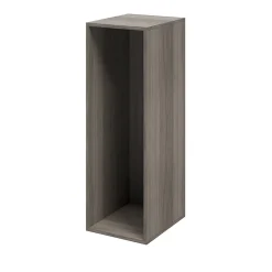 Caisson effet chêne grisé GoodHome Atomia H. 112,5 x L. 37,5 x P. 45 cm