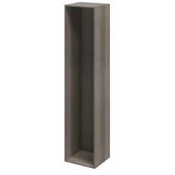 Caisson effet chêne grisé GoodHome Atomia H. 225 x L. 50 x P. 45 cm