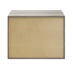 Caisson effet chêne grisé GoodHome Atomia H. 75 x L. 100 x P. 58 cm