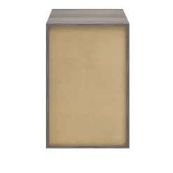 Caisson effet chêne grisé GoodHome Atomia H. 75 x L. 50 x P. 58 cm
