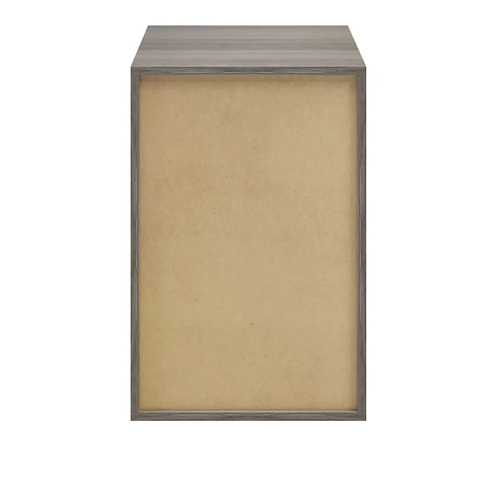 Caisson effet chêne grisé GoodHome Atomia H. 75 x L. 50 x P. 58 cm