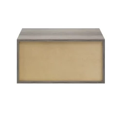 Caisson effet chêne grisé GoodHome Atomia H. 37,5 x L. 75 x P. 45 cm