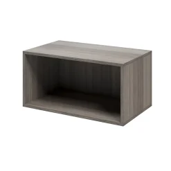 Caisson effet chêne grisé GoodHome Atomia H. 37,5 x L. 75 x P. 45 cm