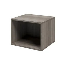 Caisson effet chêne grisé GoodHome Atomia H. 37,5 x L. 50 x P. 45 cm