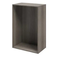 Caisson effet chêne grisé GoodHome Atomia H. 112,5 x L. 75 x P. 45 cm
