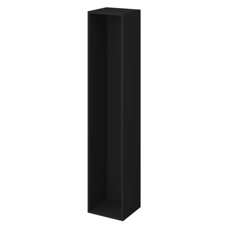 Caisson noir GoodHome Atomia H. 187,5 x L. 37 x P. 35 cm