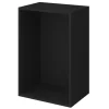 Caisson noir GoodHome Atomia H. 75 x L. 50 x P. 35 cm