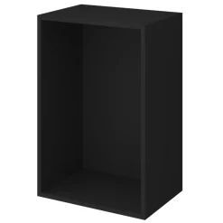 Caisson noir GoodHome Atomia H. 75 x L. 50 x P. 35 cm