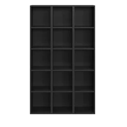 Caisson noir GoodHome Atomia H. 187,5 x L. 50 x P. 35 cm