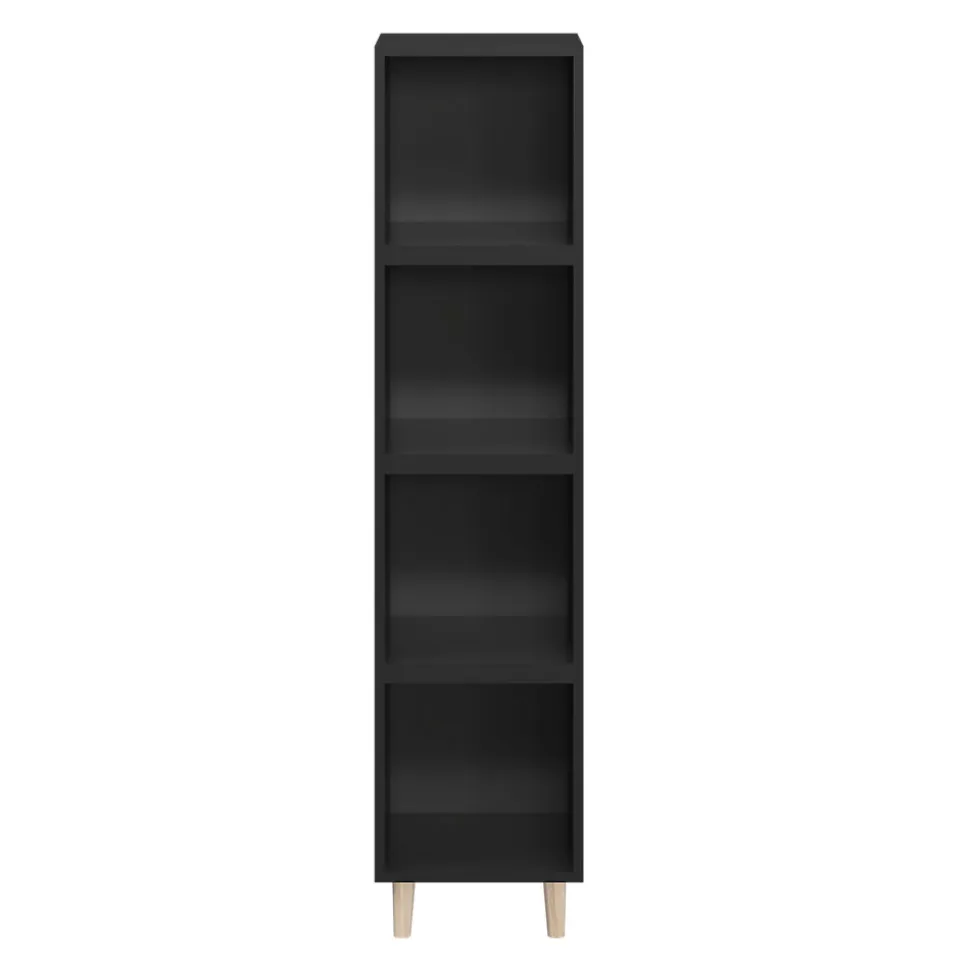 Caisson noir GoodHome Atomia H. 37 x L. 37 x P. 35 cm