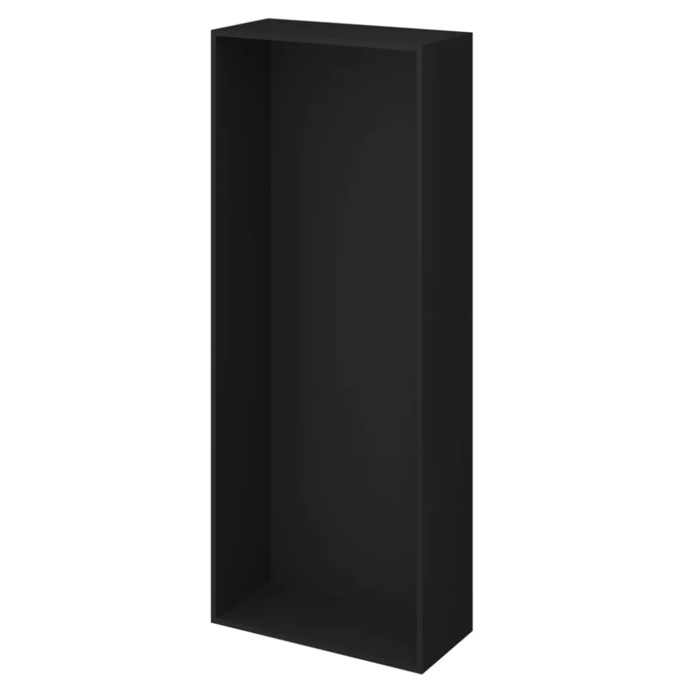 Caisson noir GoodHome Atomia H. 187,5 x L. 75 x P. 35 cm