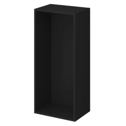 Caisson noir GoodHome Atomia H. 112,5 x L. 50 x P. 35 cm