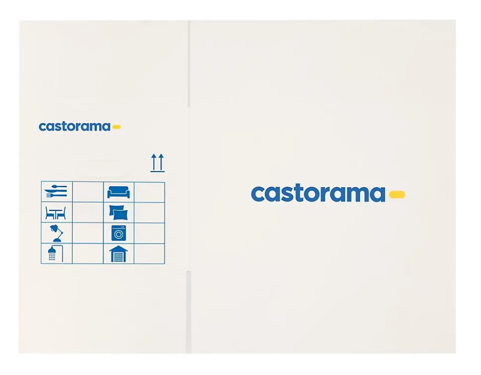 Carton de déménagement H. 32 cm x L. 47 x l. 33, capacité 50 L