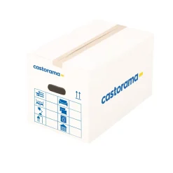 Carton de déménagement H. 32 cm x L. 47 x l. 33, capacité 50 L