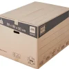 Carton de déménagement vendu par 10 XXL avec poignées H. 50 x L. 80 x l. 60 cm, capacité 240 L Pack and Move