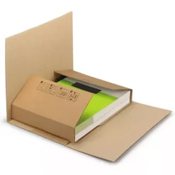 Carton d'emballage à plier 43 x 31 cm - Simple cannelure