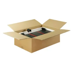 Carton d'emballage 21.5 x 15 x 5,5 cm - Simple cannelure