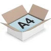 Carton d'emballage 31 x 21.5 x 5.5 cm - Simple cannelure