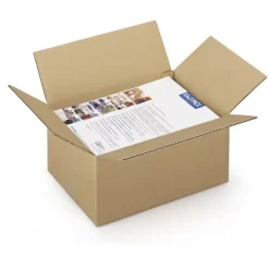 Carton d'emballage 31 x 21.5 x 10 cm - Simple cannelure