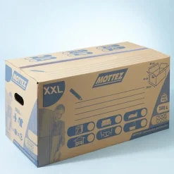Cartons de déménagement 50 kg Mottez H. 40 x L. 50 x l. 80 cm, lot de 15