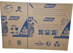 Cartons de déménagement 50 kg Mottez H. 40 x L. 50 x l. 80 cm, lot de 15