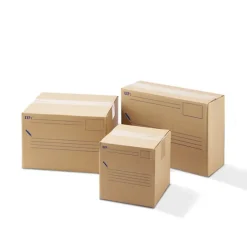 Cartons de déménagement 10 kg Mottez H. 20 x L. 30 x l. 25 cm, lot de 20