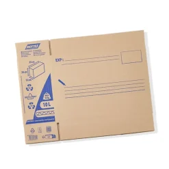 Cartons d'expédition 10 kg Mottez H. 25 x L. 12 x l. 35 cm, lot de 20