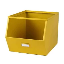 Casier de rangement avec étiquette