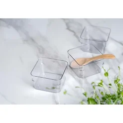 Casiers modulables transparents pour tiroir - 20 x 10 x 6 cm