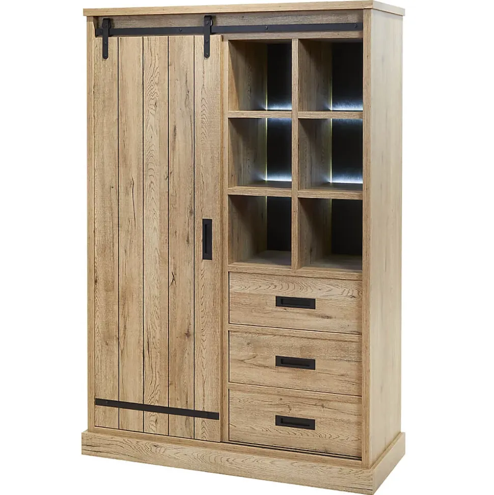 CEDRA - Argentier Multi-Rangements Industriel avec Leds