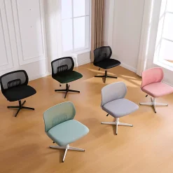 Chaise Bureau Sans Accoudoirs, Pivotante , Réglable