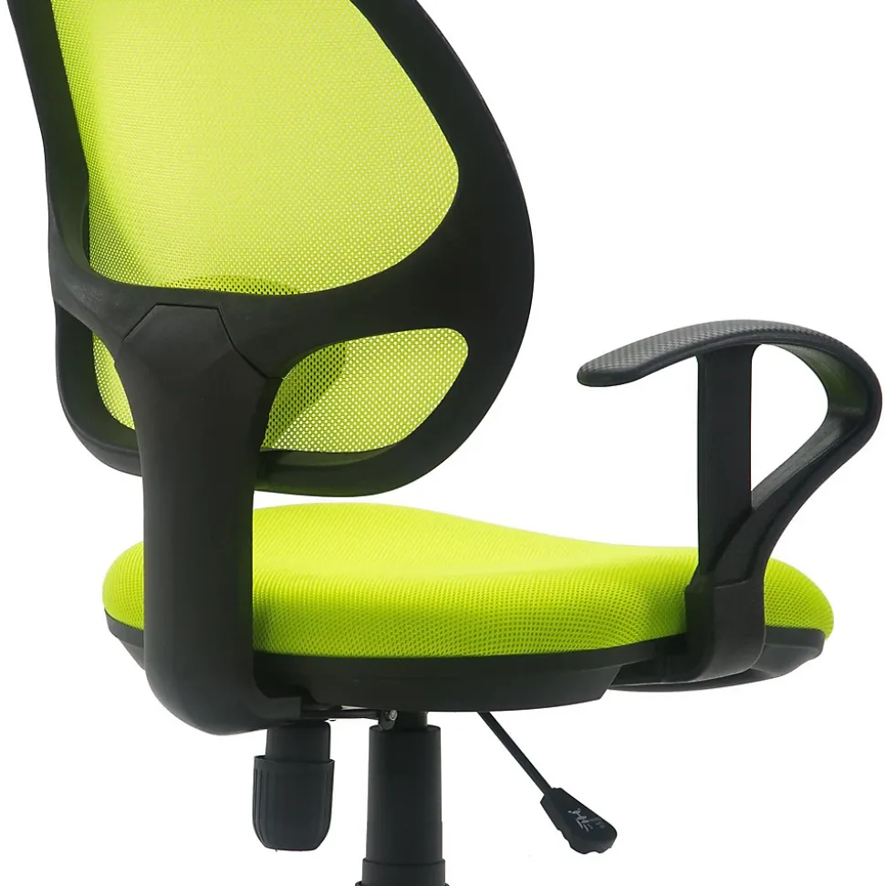 Chaise de bureau à roulettes COOL, vert