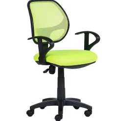 Chaise de bureau à roulettes COOL, vert