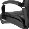 Chaise de bureau à roulettes Ben - Noir