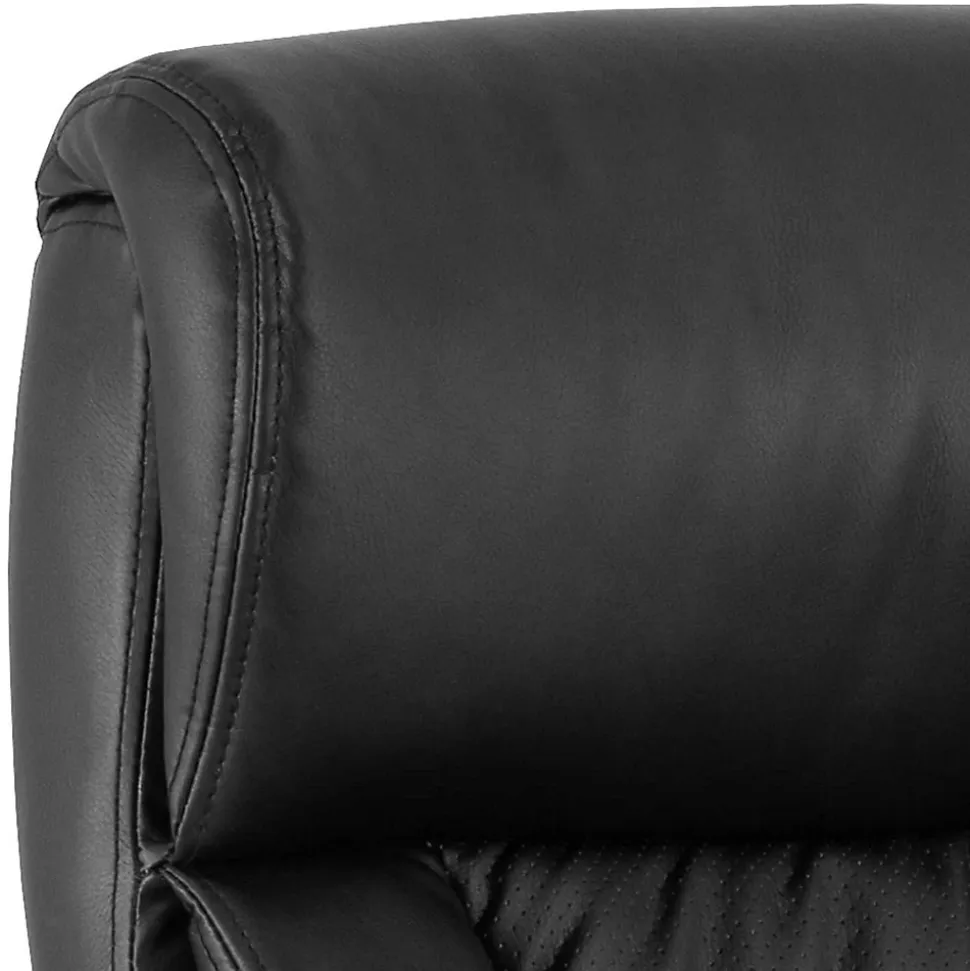 Chaise de bureau à roulettes Ben - Noir