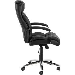 Chaise de bureau à roulettes Ben - Noir